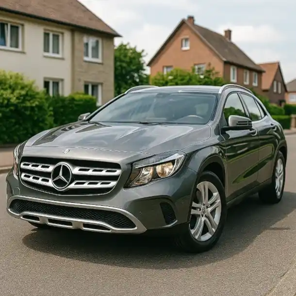 Ein gepflegtes, gebrauchtes Mittelklasse-Auto steht bereit für den Autoankauf in Neumünster.